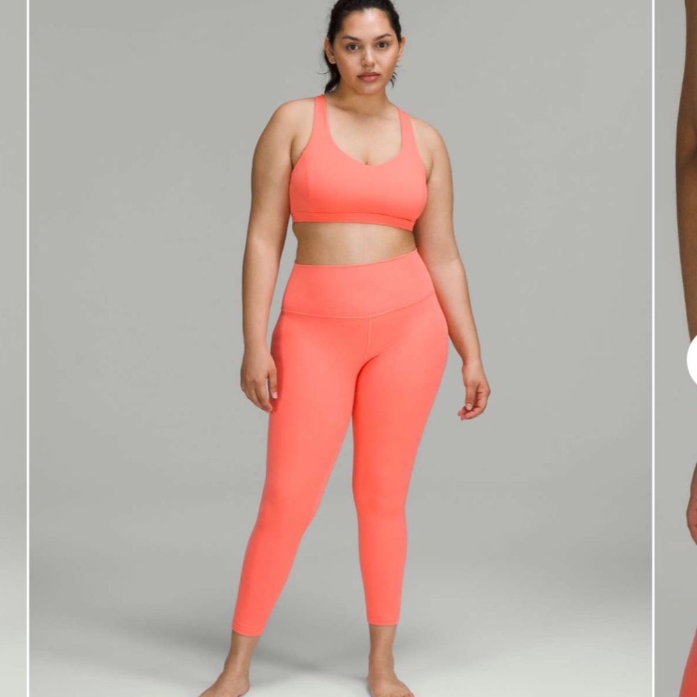 Lululemon Align High-Rise Pant 25"
Raspberry Cream size 6